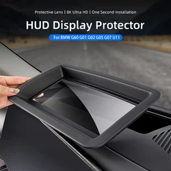 For BMW 5 Series G60 X5 G05 X3 G01 X1 U11 Car HUD Protective Cover Head-Up Display Dust Cover Windshield GPS Frame Accessories