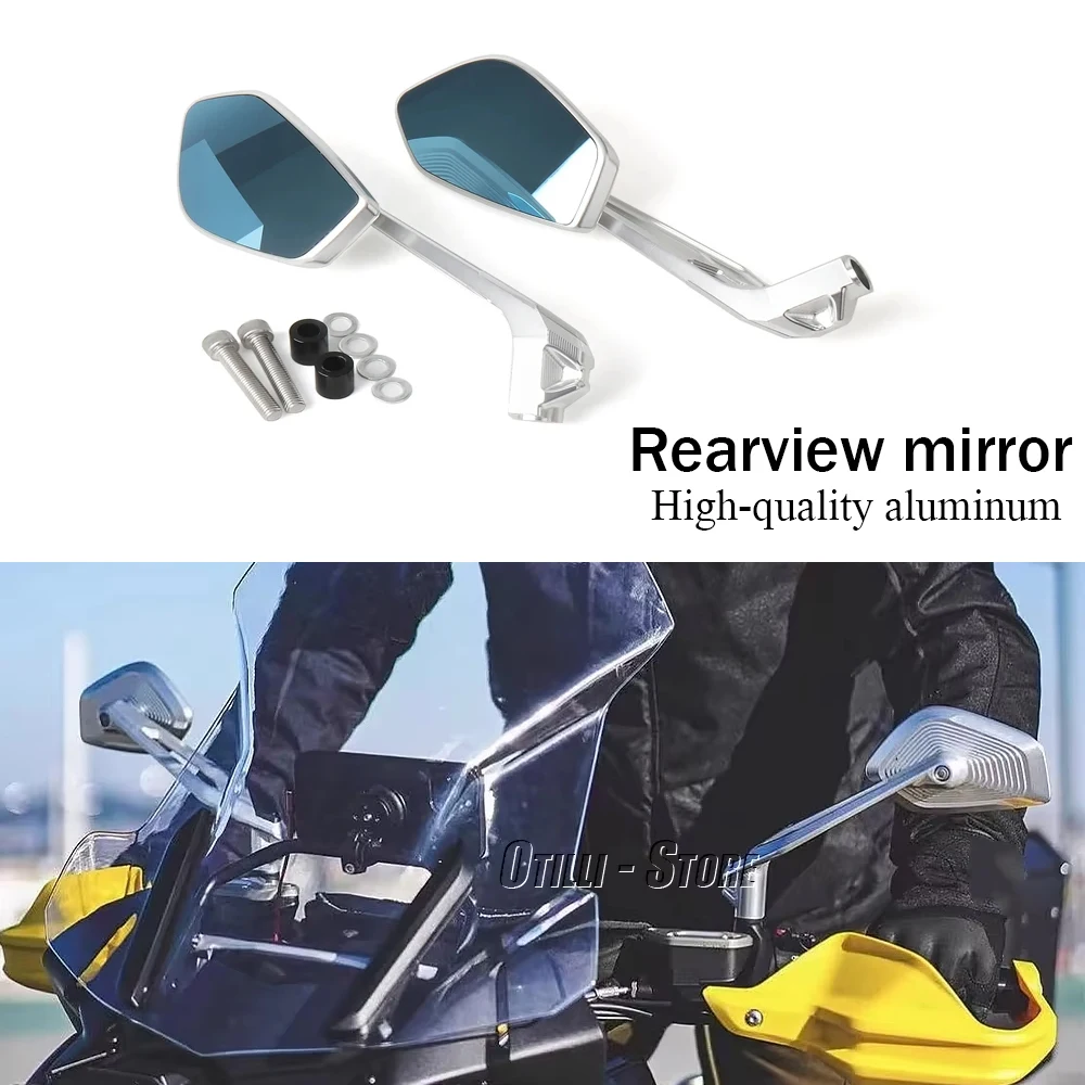 For BMW R1250GS F850GS ADVENTURE S1000XR S1000R F900R F900XR G310GS F650GS F800R Motorcycle Universal Rearview Mirror accessory