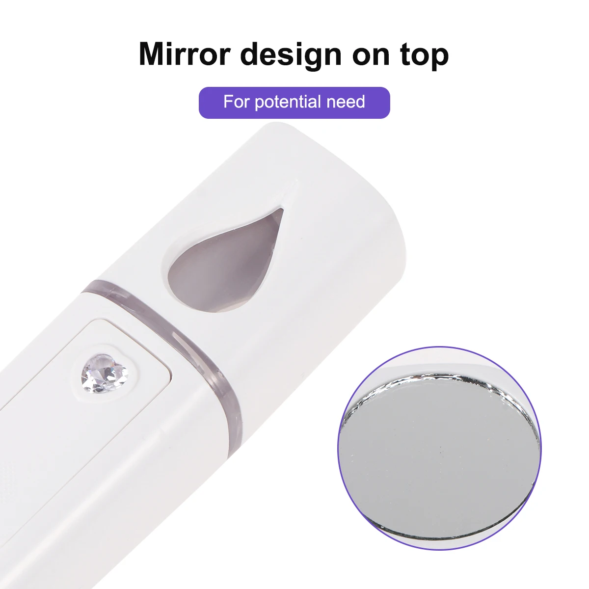 

Nano Mist Sprayer Mini Face Steamer USB Humidifier Instrument Moisturizer Skin Care Tools Facial Beauty Device Lightweight
