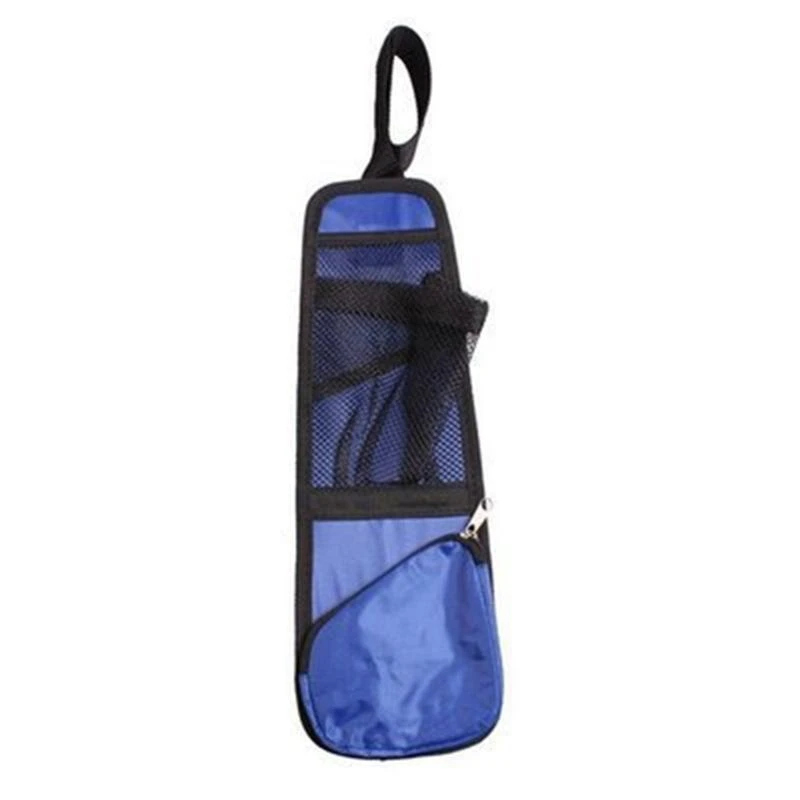 

652F Universal Elastic Mesh for Seat Side Pocket Lightweight Black Durable Net Space Saver Map Debris