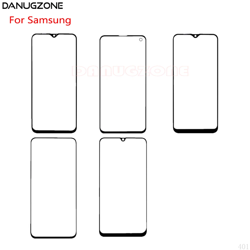 LCD Display Touch Screen Front Glass Lens Panel For Samsung A10 A20 A30 A40 A50 A60 A70 A80 A90 A30S A50S M30 M31 M21 A22 4G 5G