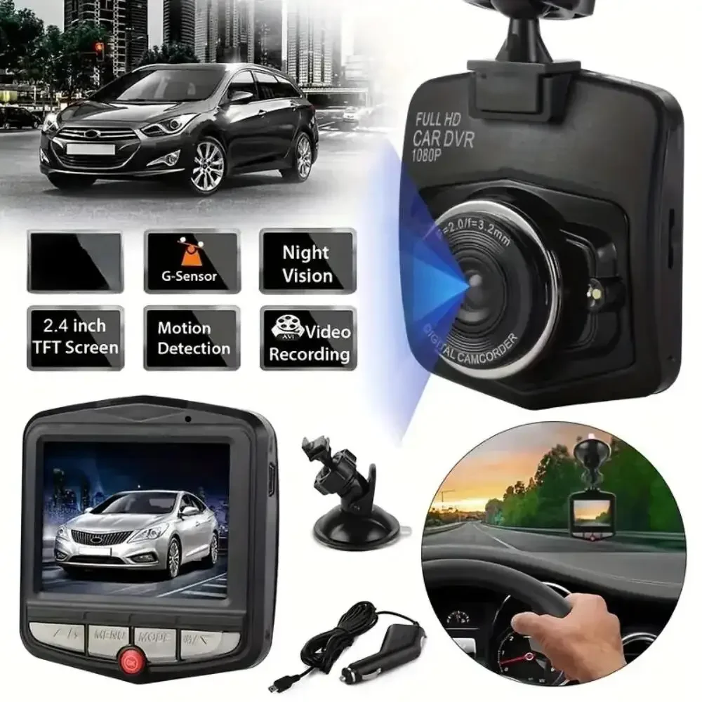 

Car Camera HD 1080P Dashcam DVR Recorder Dash Cam Car DVR Auto Rear View Camera Vehical Cam of Mirror Recorder