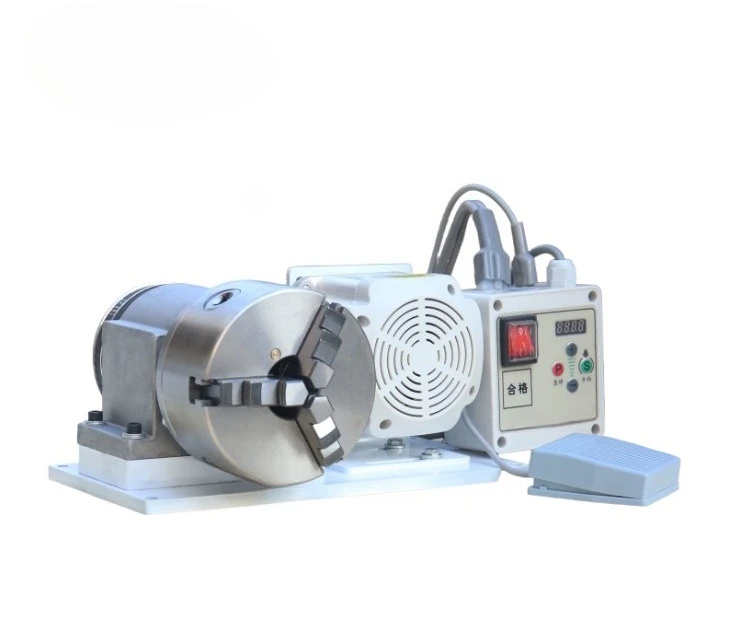 Die polishing core polishing adjustable speed motor three jaw chuck power head assembly billiard rod repairing machine lathe