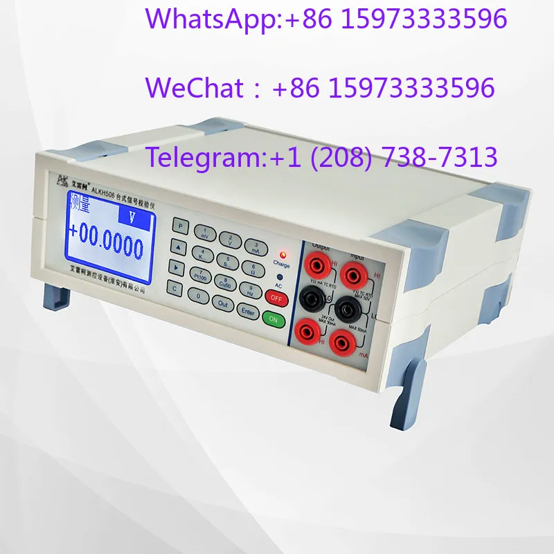ALKH506 Desktop Thermal Calibration Instrument Multi-purpose Process Signal Source Measuring &  Transmitter Calibration Tools