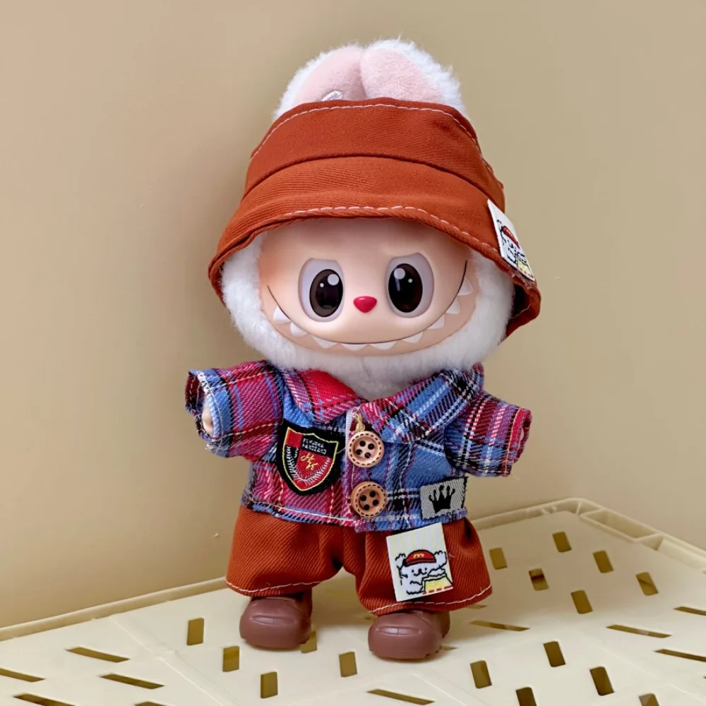 ملابس لابوبو الجديدة الأكثر مبيعًا لعام 2025 مناسبة فقط لـ Labubu مقاس 17 سم مع مجموعة متنوعة من الأنماط والألوان #4