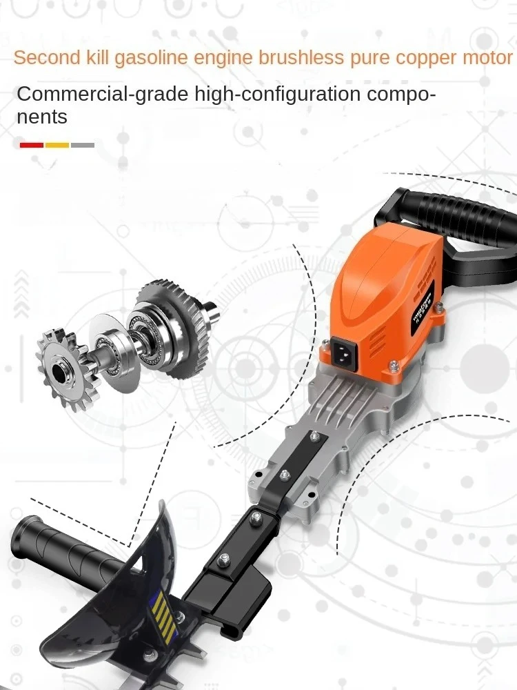 

High-Power Tea Garden Reconstruction Hedge Trimmer Tea Tree Pruning Machine Pruning Machine Agricultural Electric Tea