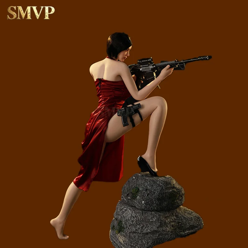 SMVP - Fully Silicone Movable Doll, Super Realistic Anime Ada King 1:1 Simulation Human Doll, Pocket Vagina for Men Masturbation