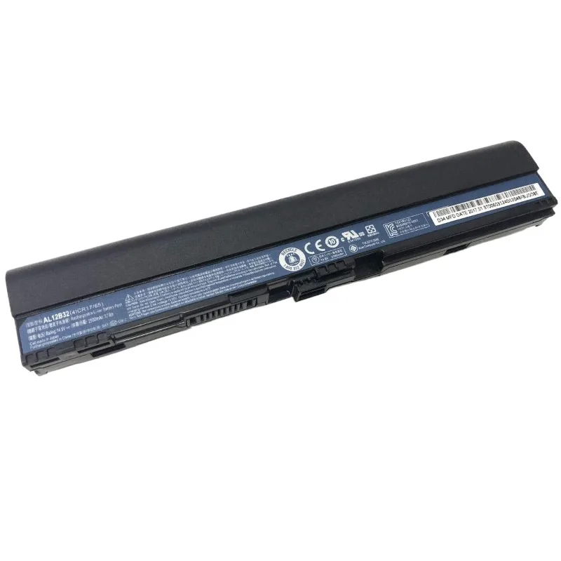 4 Cells 14.8v 2200mAh AL12B32 New Laptop Battery For Acer Aspire One 725 V5-171 AL12B72 AL12B32