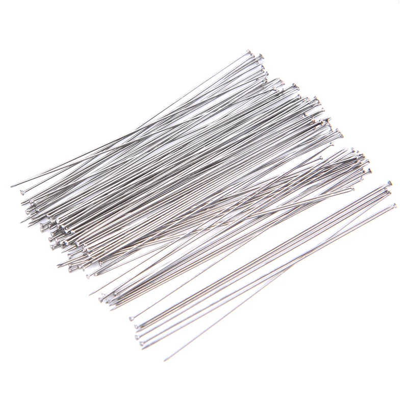 100 Pcs Insect Pins Specimen Needle Stainless Steel School Lab Entomology Needle