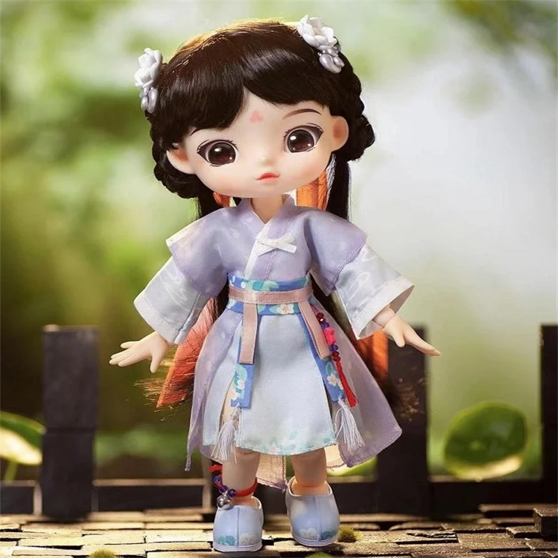 Bai Mao Qing Bjd Movable Doll Chinese Paladin Sword And Fairy Viya Doll Zhao Linger Action Figures Toy Ornament Collection Gift