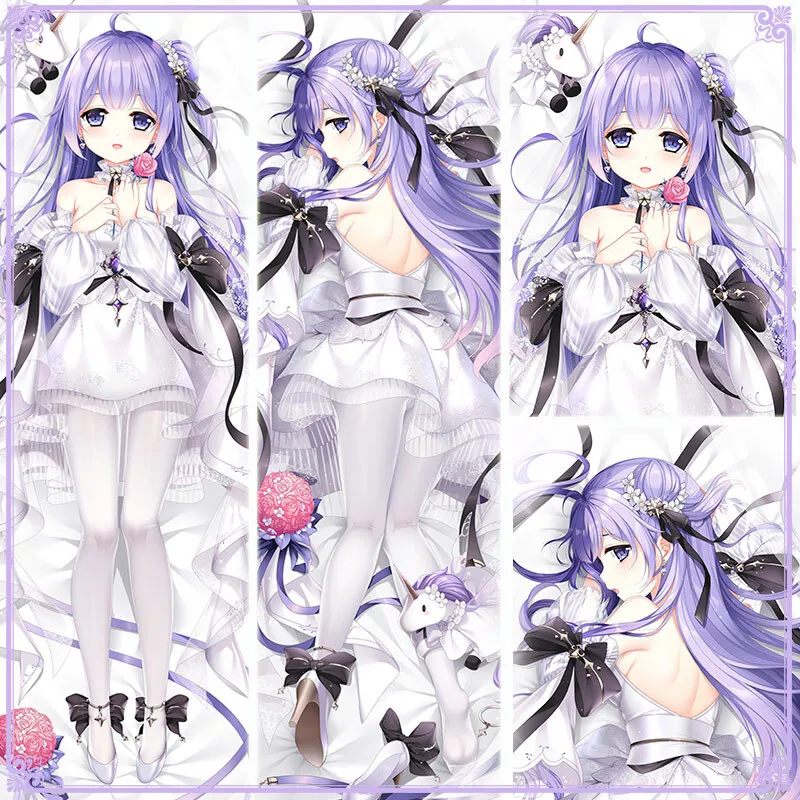 

Anime Azur Lane Unicorn 2WAY Dakimakura Hing Body Case Otaku Cushion Pillow Cover