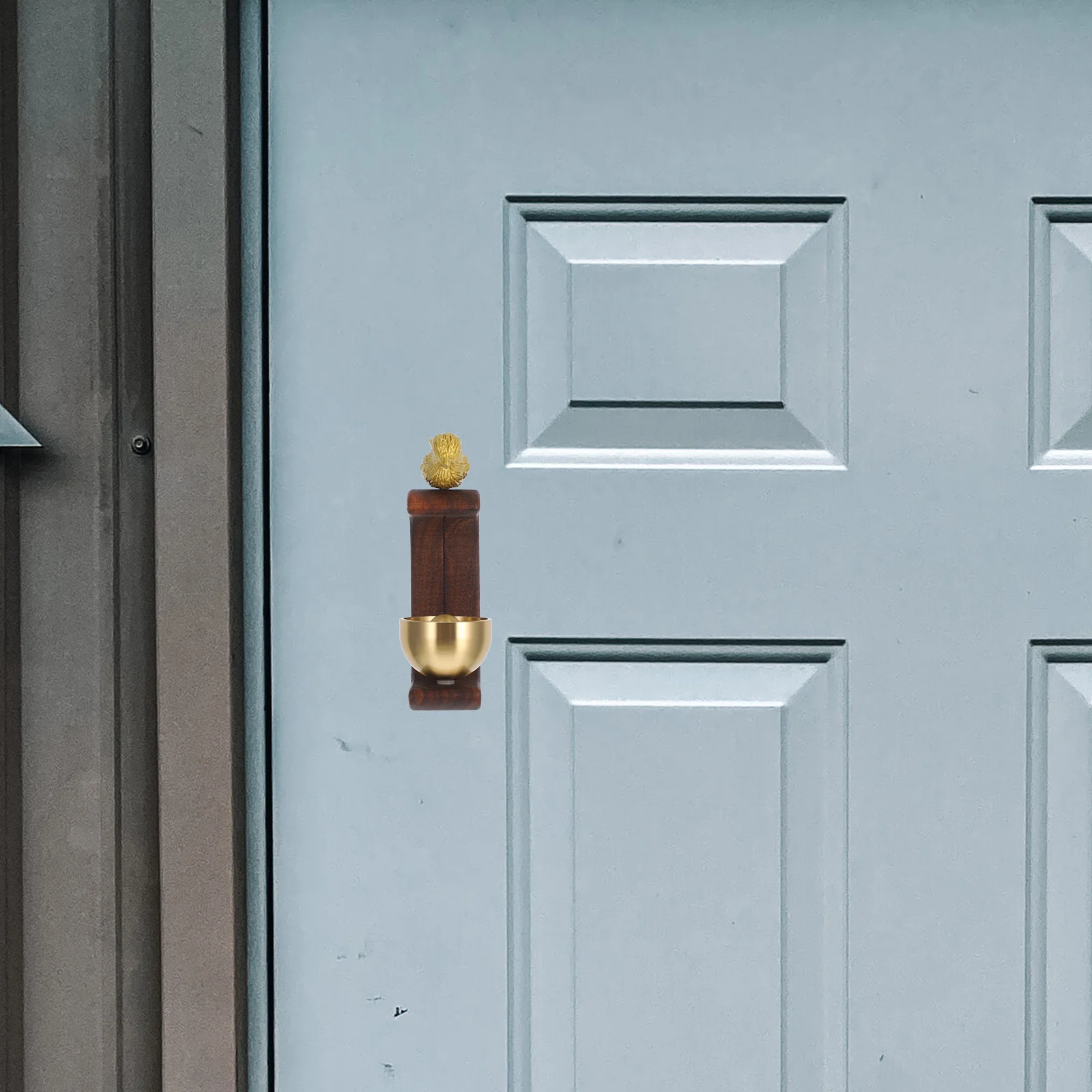 

1 Set Wooden Door Chime Magnetic Mount Unique Wind Activated Entry Bell For Home Office Apartment Classroom Decorative Indoor