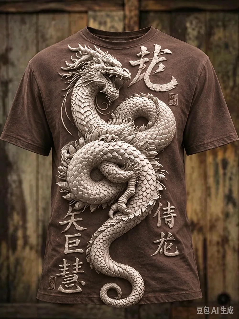 Retro Dragon Pattern 3D Printed Sports Quick-drying Breath Men Plus-size T-Shirt Outdoor Street Casual Y2K Parent-Child Clothing - view 3
