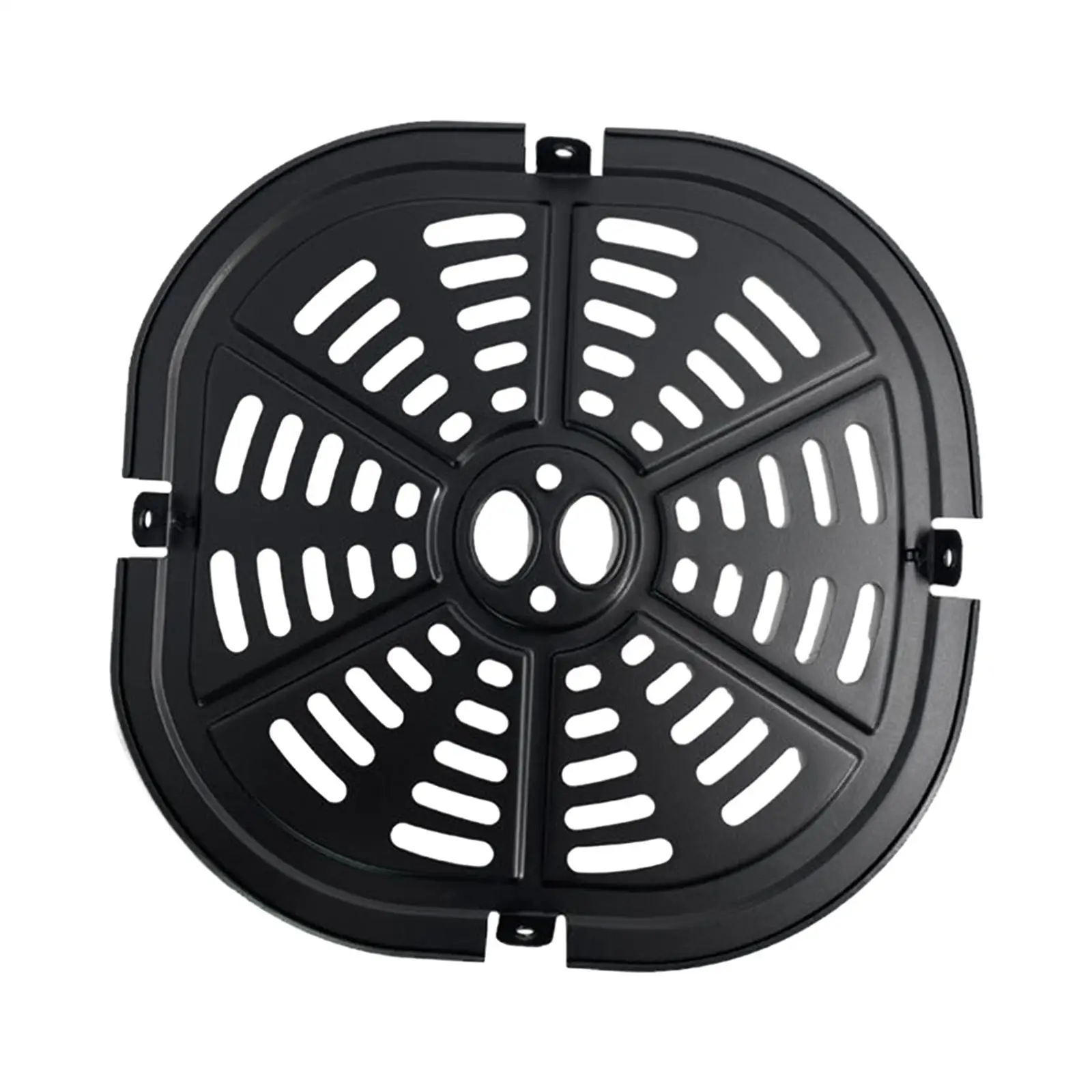 Air Fryer Replacement Grill Pan Cooking Easy to Clean Durable Air Fryer Replacement Parts Crisper Plate Nonstick Fry Coating Pan