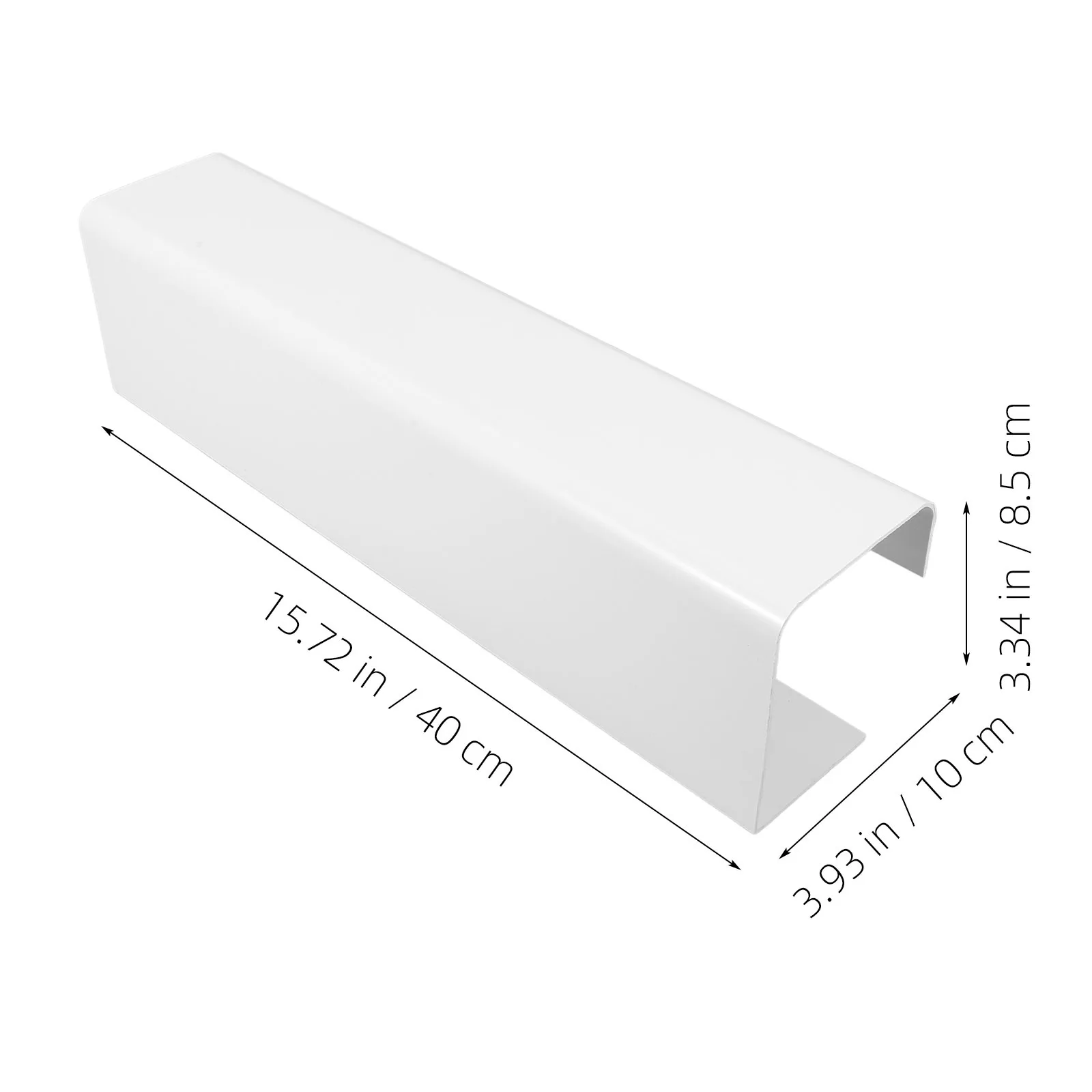 Bandeja de gerenciamento sob organizador de fio de mesa para rack de armazenamento de cabo, gerenciamento de cabos de computador, bandeja de suporte de cabo de mesa