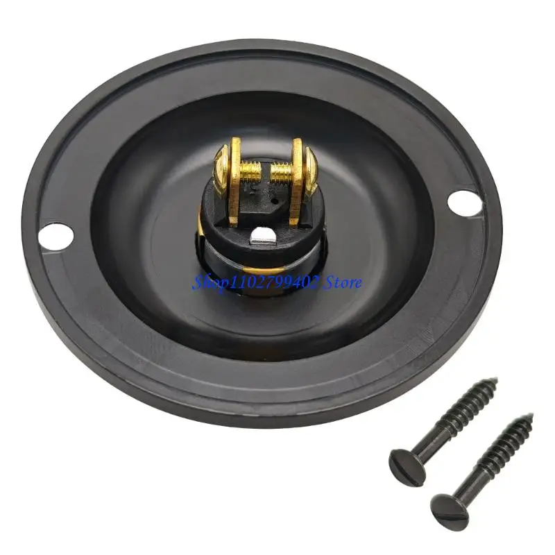 547F ترقيات معدنية تضيء زر ضغط جرس الباب استبدال معدني قوي مقاومة للحرارة تركيب بسيط للمنازل