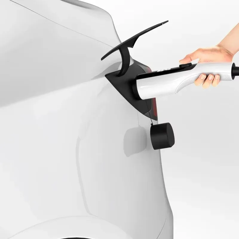 3.5kW 7kW Portable EV Charger Gun Integrated Type Electric Car Portable Charging Cable For Home And Outdoor Use IP65 Protection