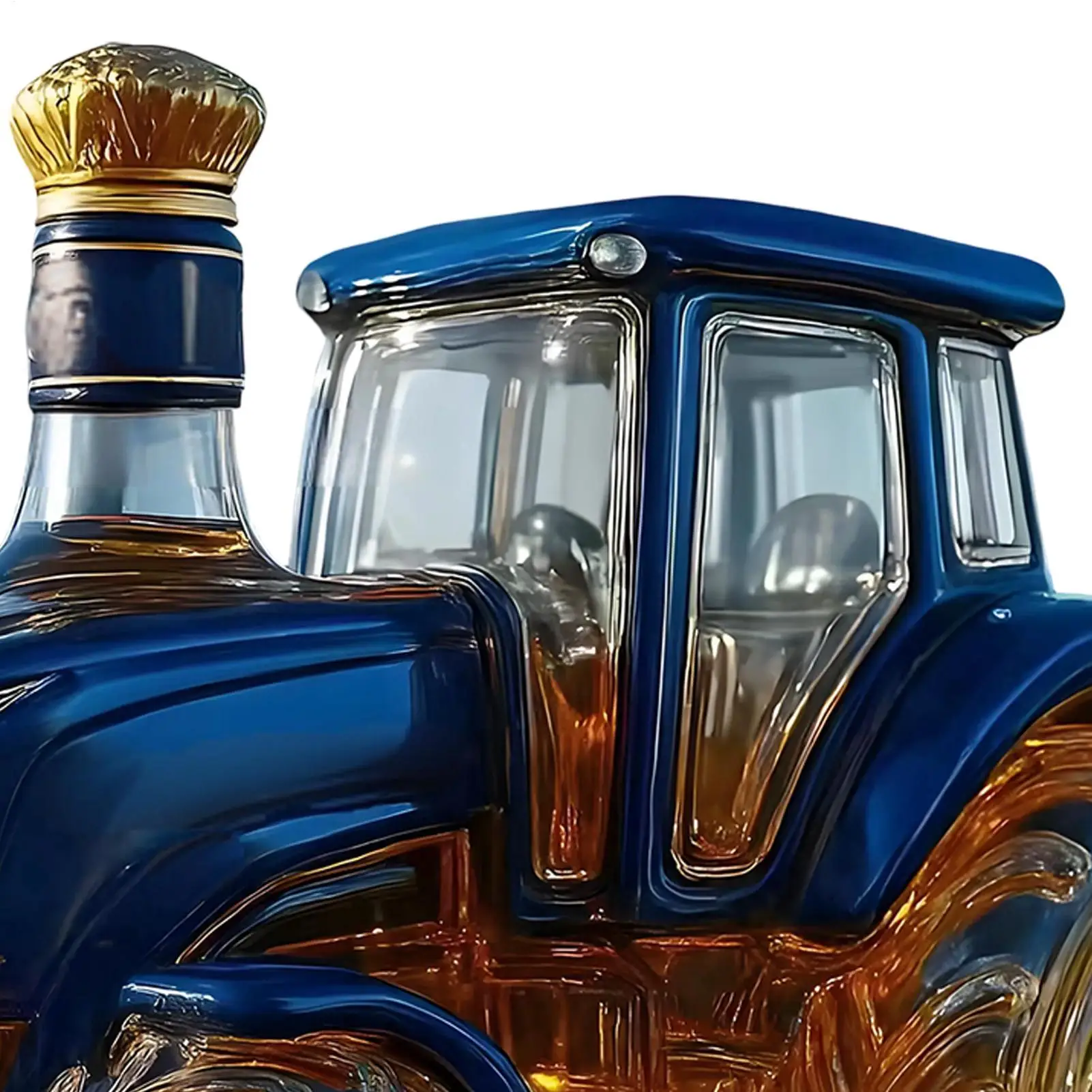 

Стеклянная бутылка для виски, забавный декор для хранения алкоголя, стеклянный графин, бутылка для виски для вина, бурбон, бренди, водка, домашний декор, бар