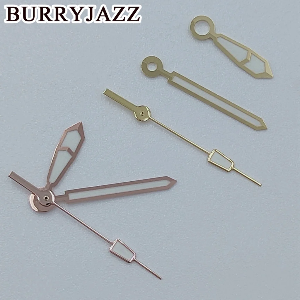 Burryjazz นาฬิกา4R36 4R35 NH38 NH36ของ NH35สีเงินทองคำสีกุหลาบสีทองสีแดงสีน้ำเงินสีเขียวมือสีเขียวเรืองแสง