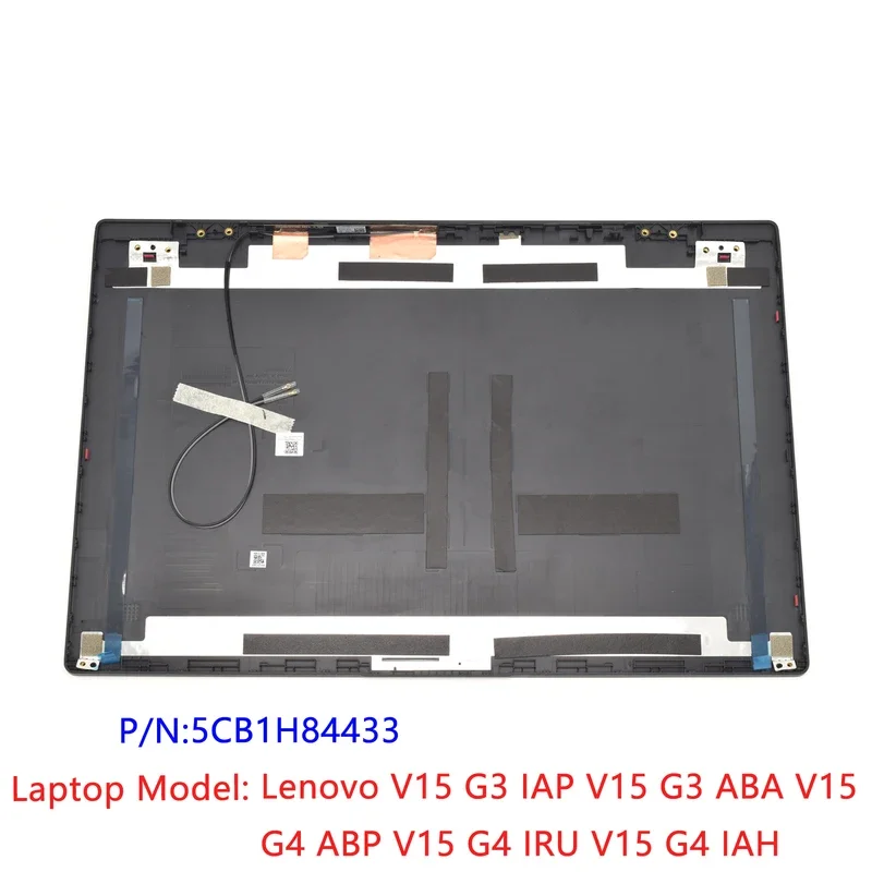 Black Orig New For Lenovo V15 G3 IAP V15 G3 ABA V15 G4 ABP V15 G4 IRU V15 G4 IAH LCD Back Cover Rear Lid Top Case 5CB1H84433