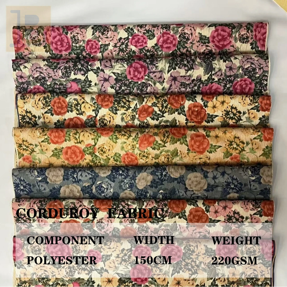 

Corduroy Fabric，Liberty Printed for Women's Clothing Dresses Home Textiles Bags Shirts DIY Sewing Designer Cloth (by meter)