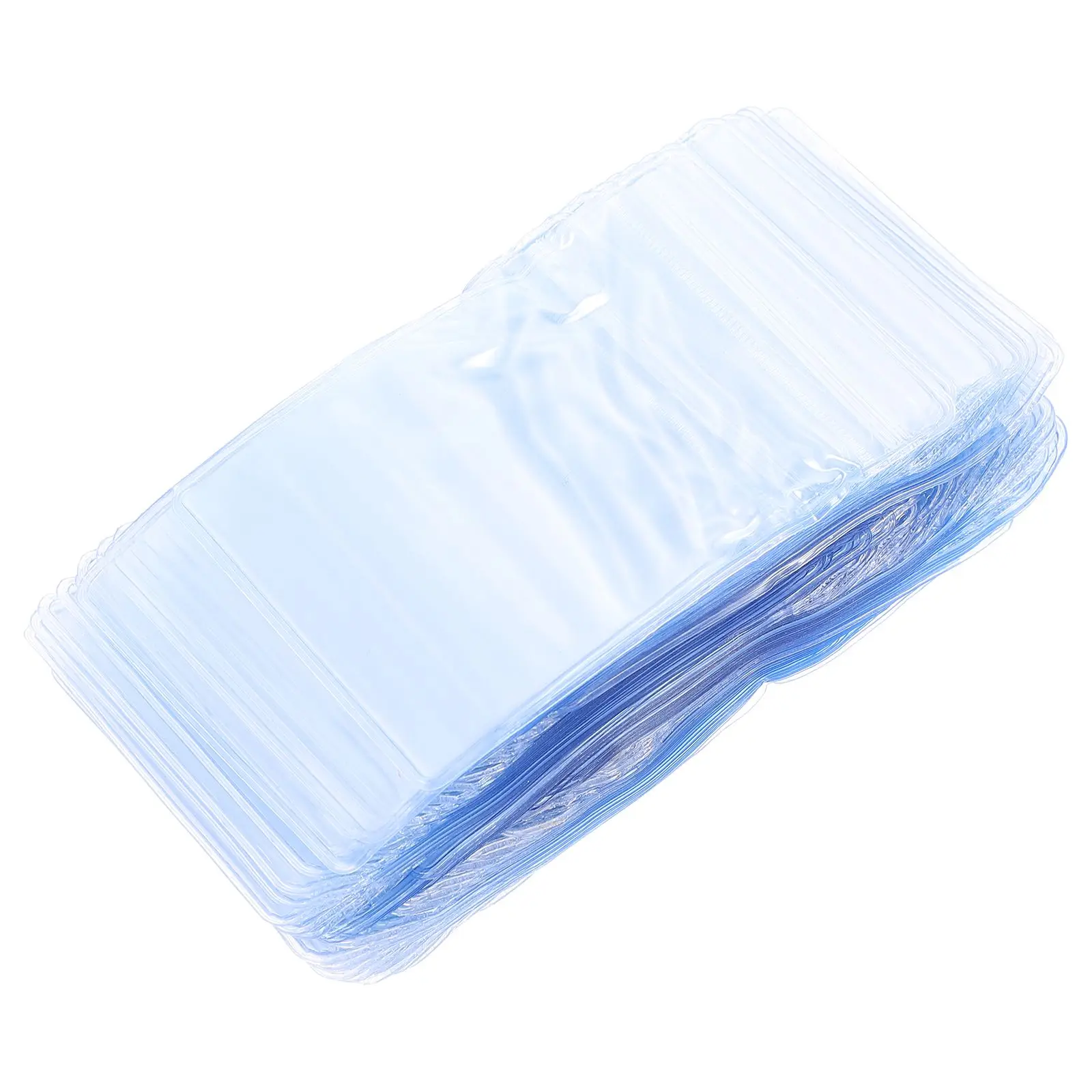 100 Pcs Sealed Bags Transparent Storage Pouch Clear Zipper Reusable Jewelry Sealing Pouches Sealing Storage Bags