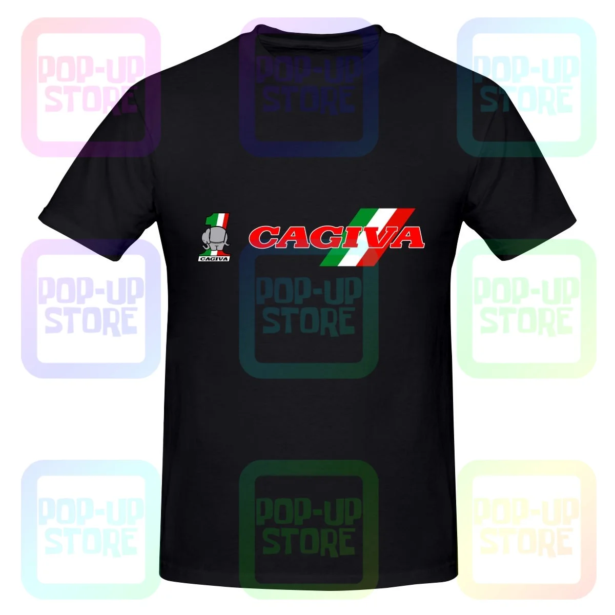 Cagiva Elefant 900 Motorcycle Shirt T-shirt Tee Rare Retro Classic High Quality