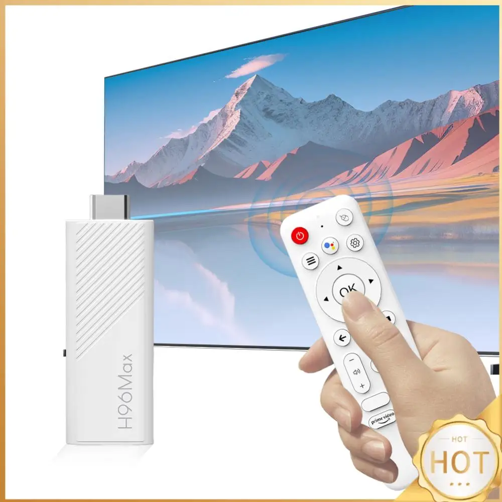 Android 14.0 TV Stick 4K Set Top Box 2GB 8GB/2GB 16GB Mini TV Stick Allwinner H313 Quad Core Android TV Stick with Remote