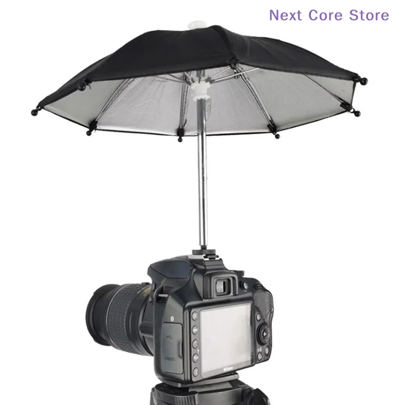 [NC]Black Camera Umbrella Sunshade Rainy Holder For General Camera Photographic[NC]