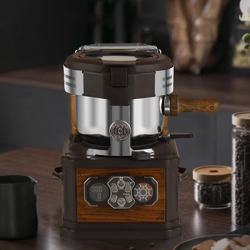 Coffee Bean Roaster 150g Container for Roasted Beans Precise Temperature Control 110-240V For Household Commercial Roaster