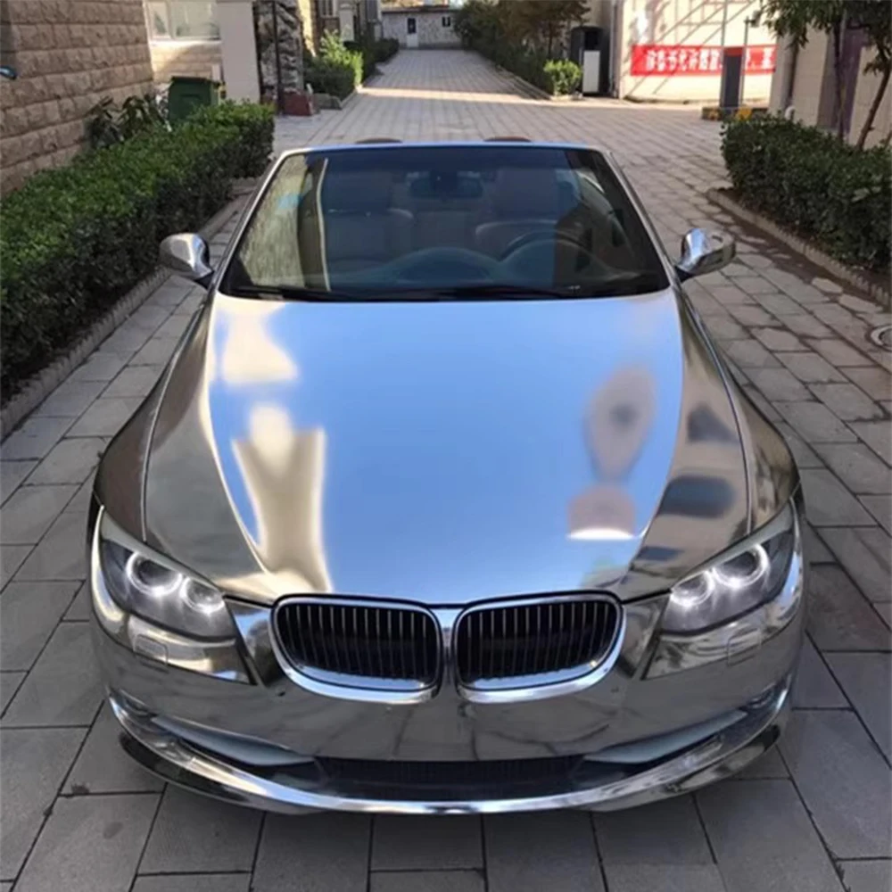 الفضة الكهربائية طلاء الفينيل فيلم بالكهرباء ملصق فقاعة الحرة ملصق سيارة التفاف فيلم اكسسوارات السيارات الداخلية الخارجية