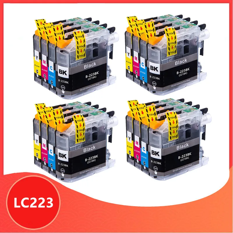 Compatible LC223 LC221 LC 223 for Brother Printer Ink Cartridge DCP-J562DW J4120DW MFC-J480DW J680DW J880DW J5320DW