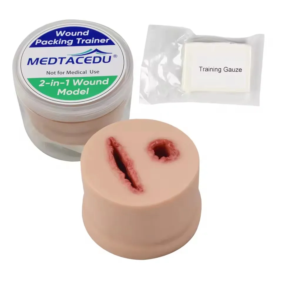 

2 IN 1 Multitask Trainer Multitask Laceration & Gunshot Wound Packing Task Trainer