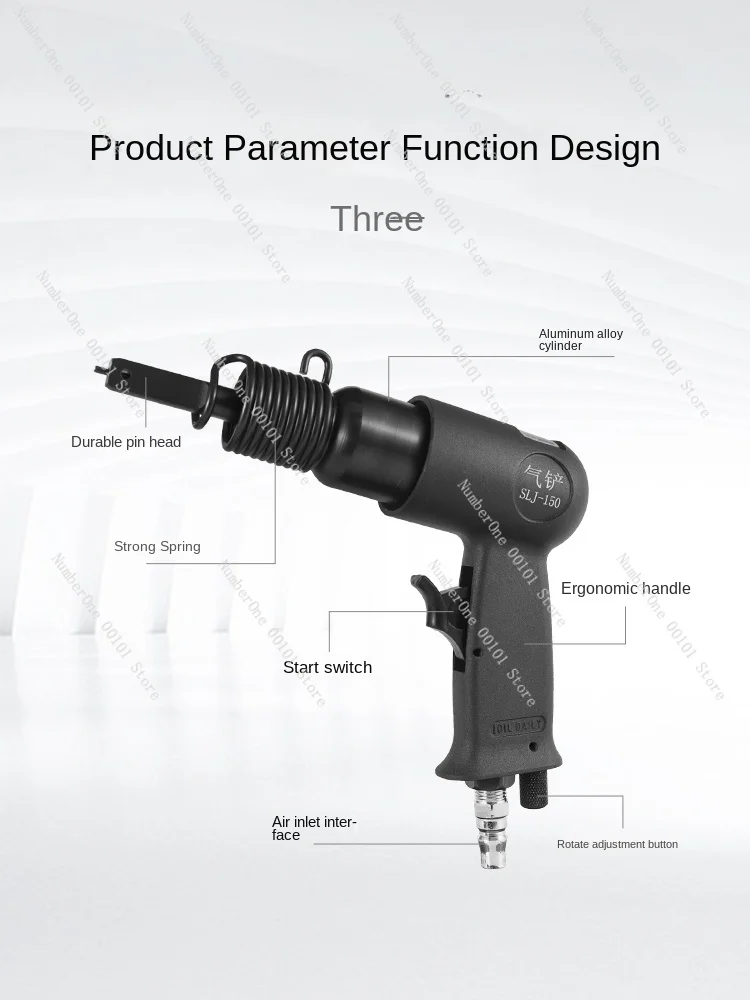 Pneumatic nail gun Aluminum alloy door and window system Splicing pin tool