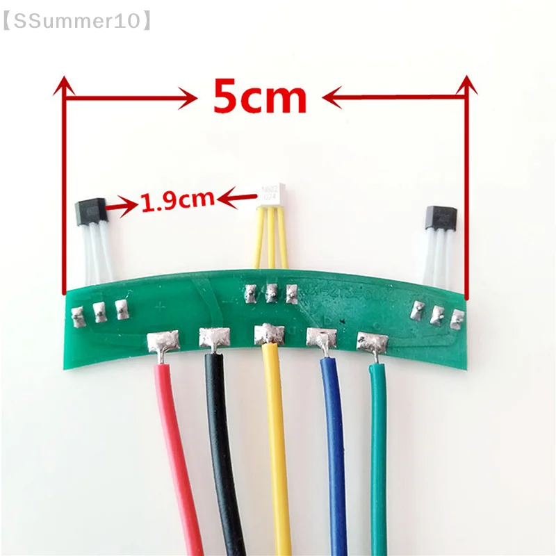 【SSummer10】【xxx】2-Wheels Electric Vehicles Motor Hall Sensor With Board Cable 213 Motor Hall Sensor 60 Degree For Element E-Bike