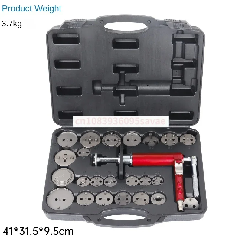 

Pneumatic brake cylinder adjustment tool, piston jack returner, brake pad return tool, replacement and disassembly tool