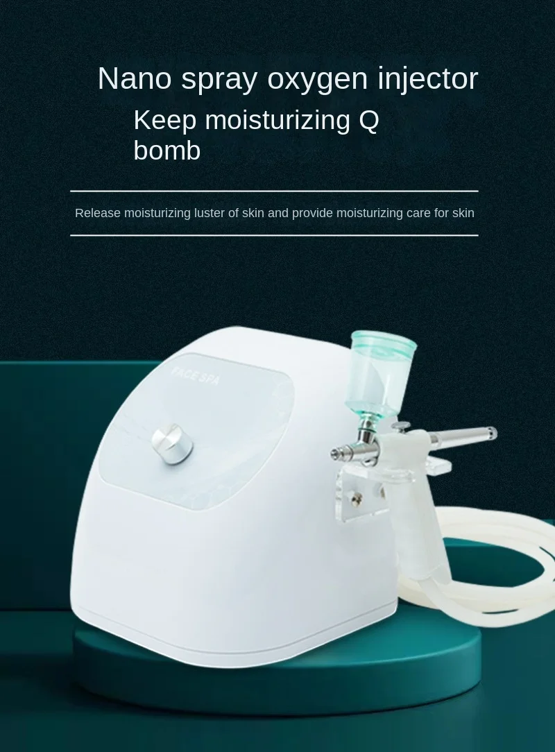 High-pressure Oxygen Injection Instrument, Facial Import Water Oxygen Instrument, Water Supplement, Beauty Salon Spray Meter