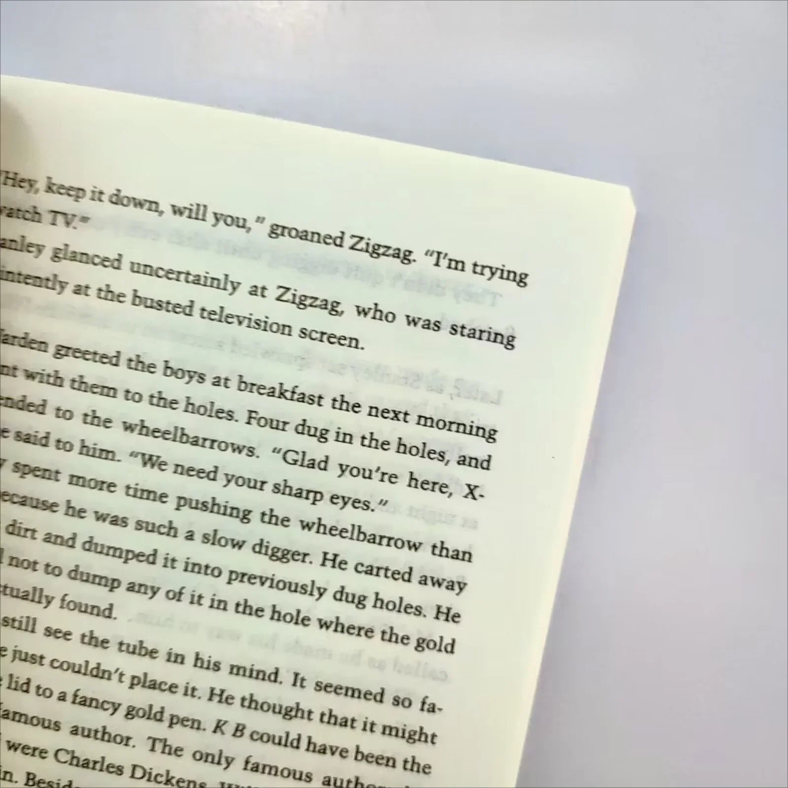 إصدار Holes Treasure-Hunting Kid من تأليف لويس ساشار |   كتاب الخيال المغامرة للأطفال الحائز على جائزة نيوبيري لا تنسى