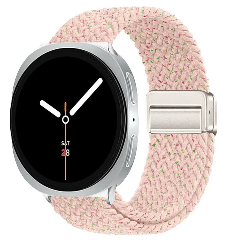 Geflochtenes Solo-Loop-Armband für Samsung Galaxy Watch 8 40/44mm Zubehör Nylon-Armband Correa Galaxy Watch 8 Classic Band 46mm – Detail 35