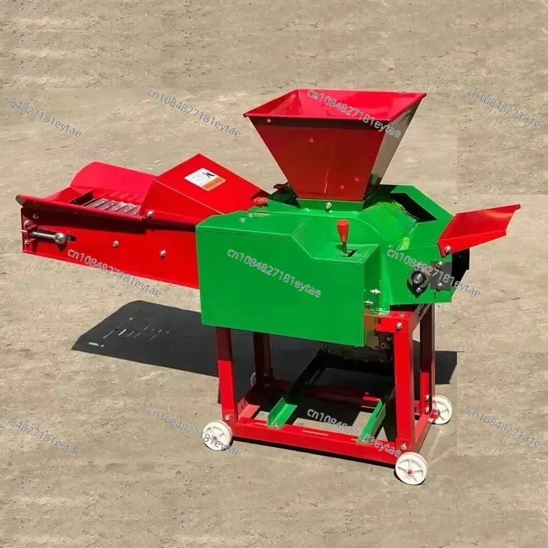 Diesel Powered Grass Cutter, Engine Animal Feed Processing Hay & Stalk Chaff Cutter Machine