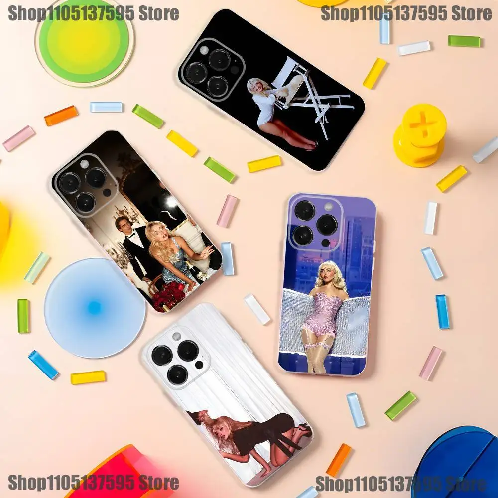 

S-Sabrina Man s Best Friend Phone Case For iPhone 16,15,14,13,12,11 Pro,Max,Plus,X,XS,XR,SE4,E Mini Transparent Soft Cover