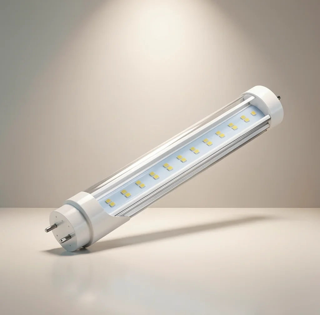 4FT LED T8 Type A+B Tube Lights, 24W(65W Equivalent), 3200LM, 6000K, Single or Double End Powered, Plug and Play or Ballast Bypa