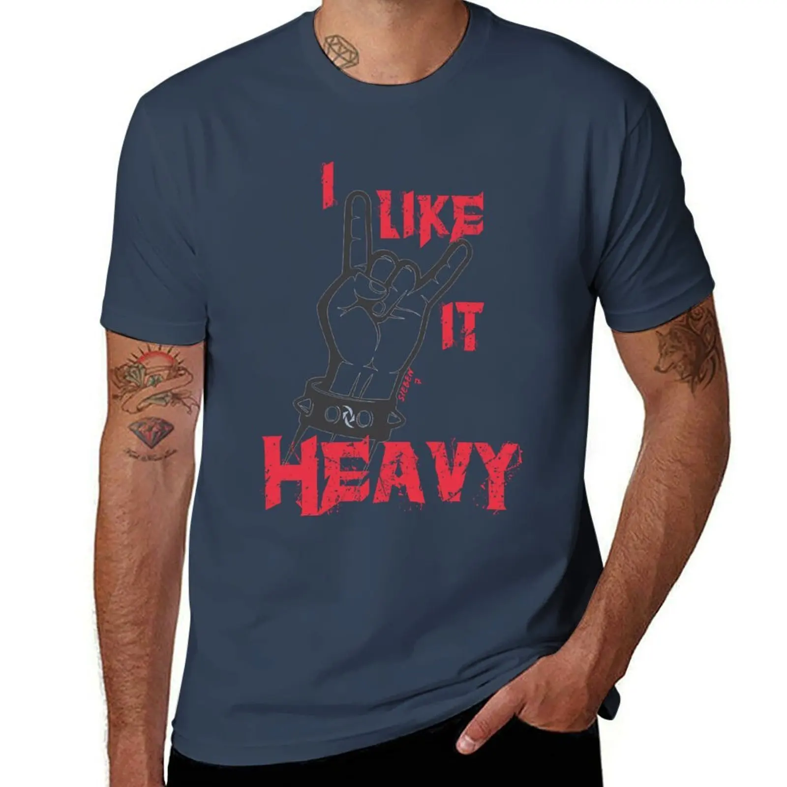 

I Like It Heavy T-Shirt Street Fashion Casual Tee Shirt