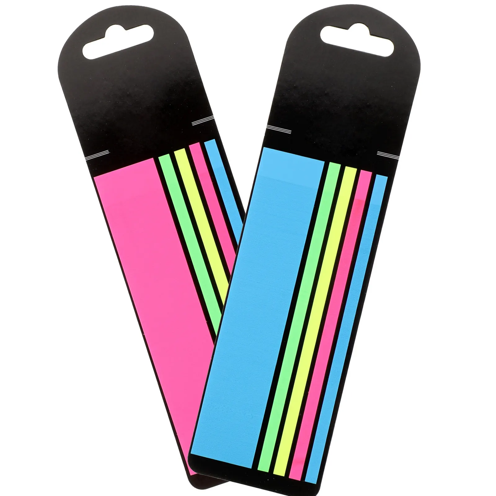 

2 Boxes Colored Index Tabs Sticky Reading Strips for Teachers Fluorescence Page Markers Highlight Sentence Learning Tool