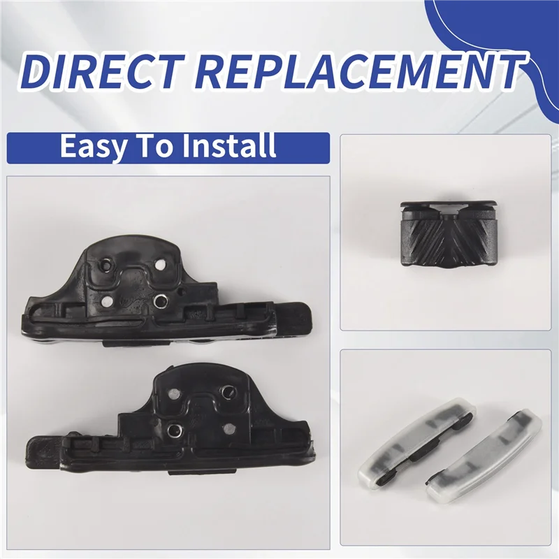 

2X Sunroof Bracket Slider Buckle Rail Sleeve 77368445 77368446 For Jeep Renegade 2015-2018 Sunroof Repair Kit