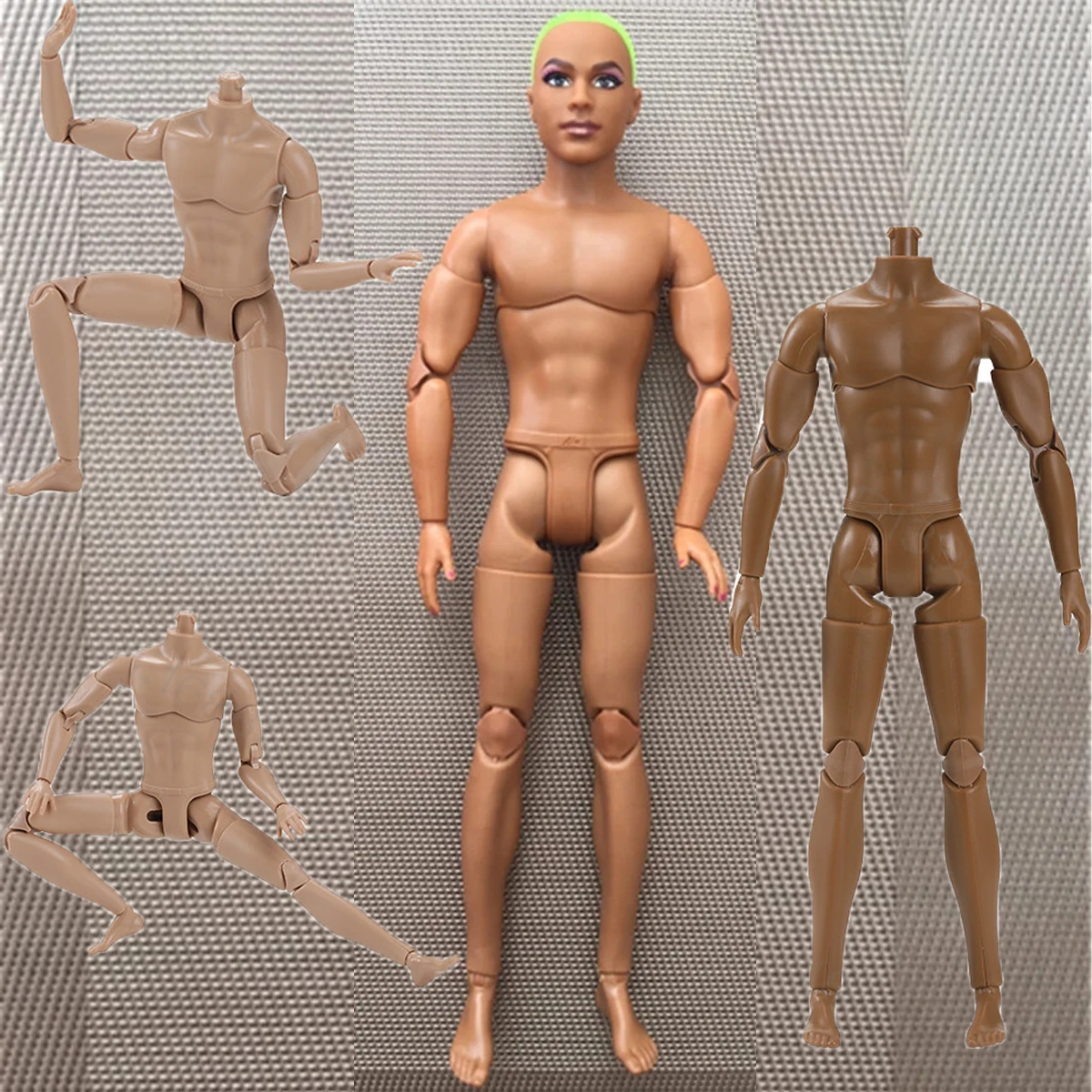 2025 جديد 1/6 ذكر الجسم دمية عالية الجودة العضلات الجندي ألعاب الدمى 22 المفاصل المنقولة رجل سوبر دمية أرقام رجل إكسسوارات دمي #1