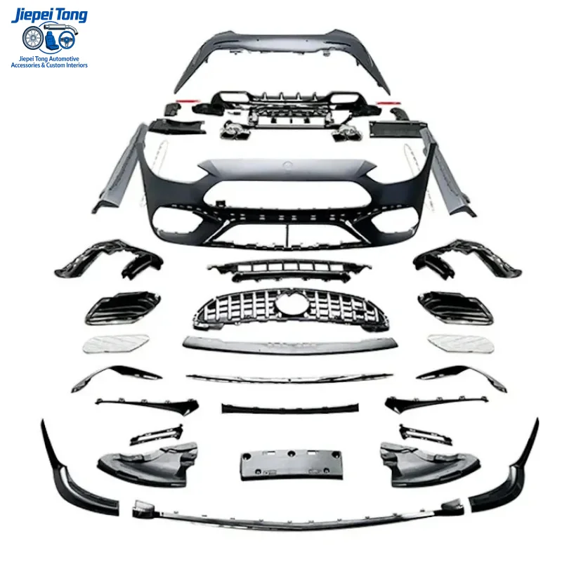 

Для C63 P-Style: Комплект обвеса (губа, решетка, передний бампер) для Mercedes-Benz C-класса W206 2021+