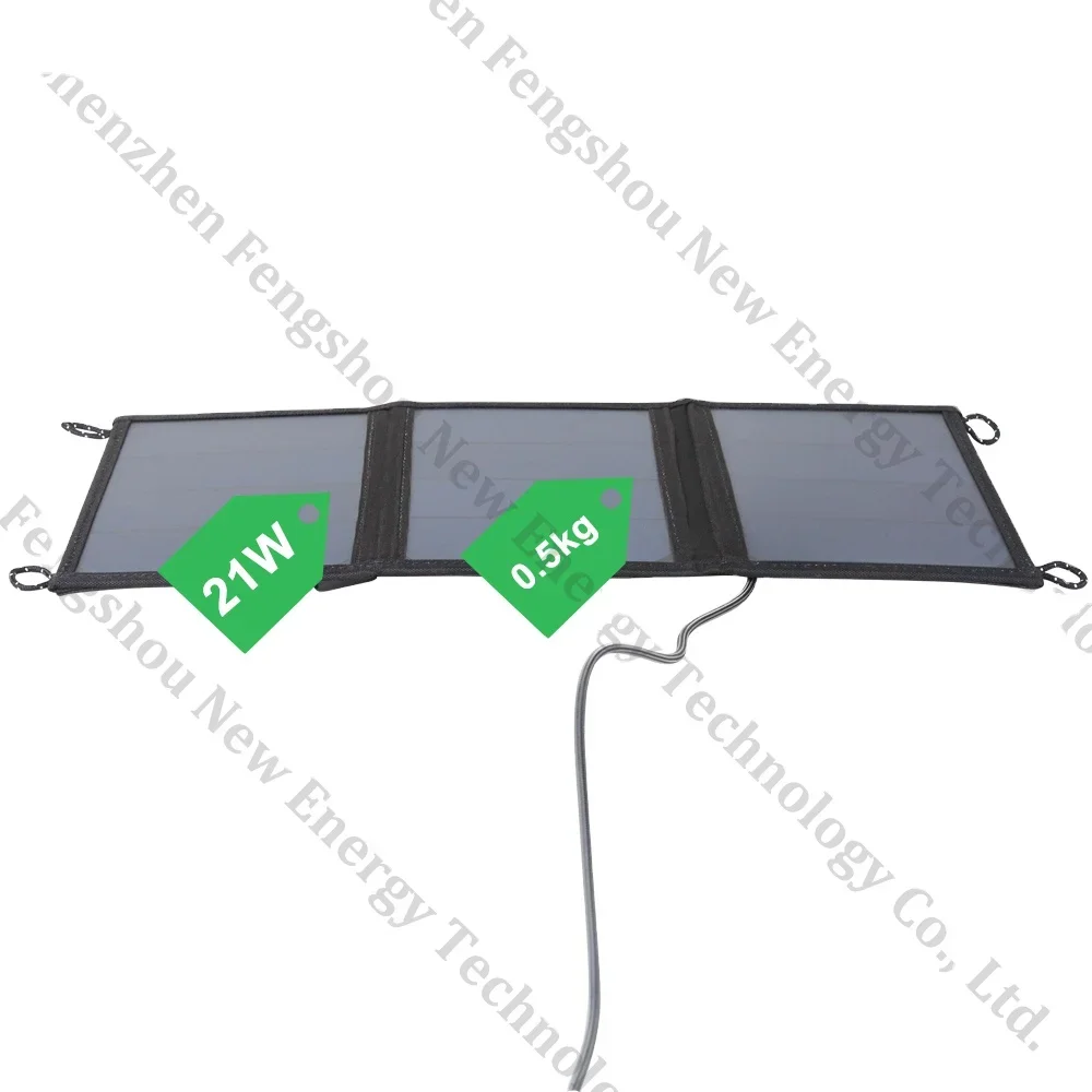 Wholesale Solar Panel Charger 5V 12V 20W 21W 28W foldable Solar Panels for Cellphone use