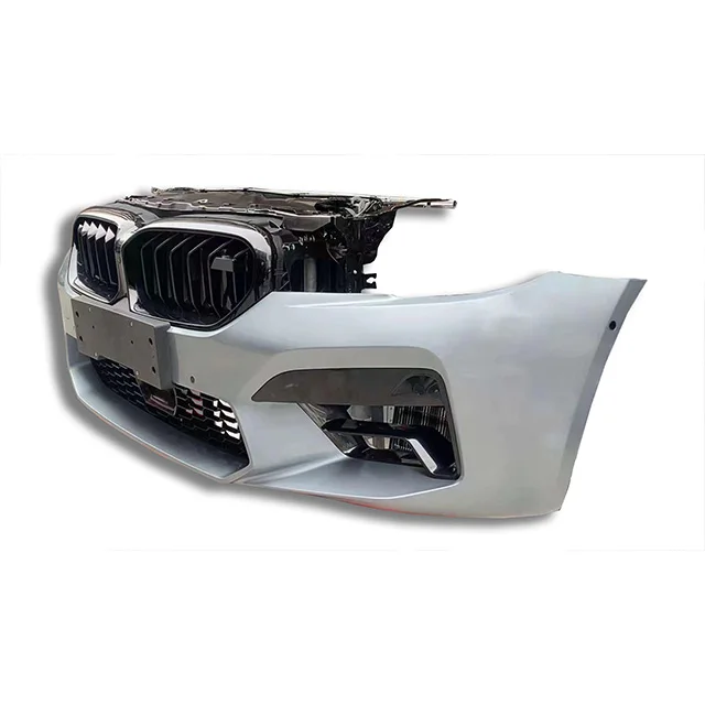Front Bumper Assembly with Grille Radiator Body Cover Kit for  M5 F90