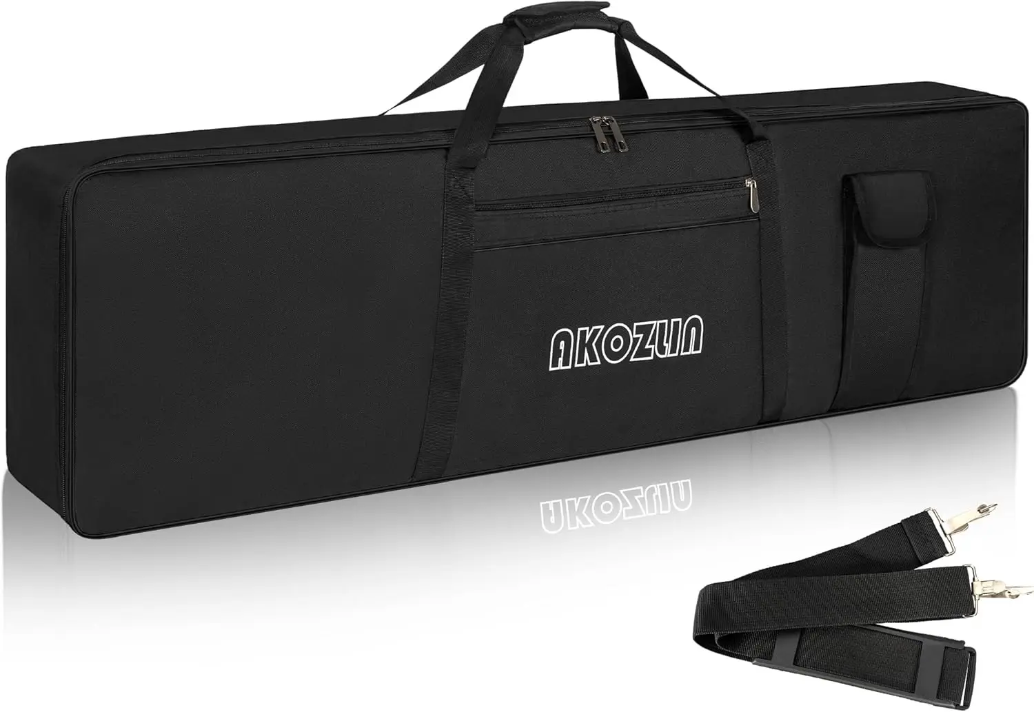 88-key Portable Keyboard Case Bag,88 Note Electric Piano Keyboard Gig Bag Dimension 54.1